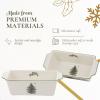 image:imageSpode Christmas Tree Loaf Pan  NonStick Earthenware Bread Pan for Baking Holiday Bakeware 1175 x 55 Banana Bread Meatloaf Pound Cake  Dishwasher amp Oven Safe