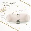 image:imageSpode Christmas Tree Loaf Pan  NonStick Earthenware Bread Pan for Baking Holiday Bakeware 1175 x 55 Banana Bread Meatloaf Pound Cake  Dishwasher amp Oven Safe