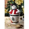 image:imageSpode Christmas Tree Mr Snowman Cookie Jar  10 Dolomite Christmas Cookie Jar with Lid  WinterThemed Candy Jar for Kitchen Counter Holiday Cookie Container Festive Kitchen Decor Seasonal GiftChristmas Tree Mr Snowman Cookie Jar