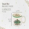 image:imageSpode Christmas Tree Mug 9oz Festive Christmas Coffee Mug  Microwave Oven Freezer amp Dishwasher Safe  Holiday Tea Mug for Hot Cocoa Mulled Wine Festive Holiday Drinkware