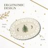 image:imageSpode Christmas Tree Oval Pierced Dish 14 x 95  Festive Earthenware Serveware Dishwasher Safe Ideal for Christmas Dinner Holiday Entertaining Seasonal Celebrations WinterThemed Tableware