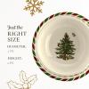 image:imageSpode Christmas Tree Pet Feeding Bowl  7Inch Stoneware Dish for Dogs and Cats  Festive Holiday Food and Water Bowl  Dishwasher Safe and Durable  Great Gift Idea for Pet Lovers