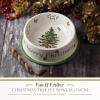 image:imageSpode Christmas Tree Pet Feeding Bowl  85Inch Stoneware Dish for Dogs and Cats  Festive Holiday Food and Water Bowl  Dishwasher Safe and Durable  Great Gift Idea for Pet Lovers