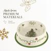 image:imageSpode Christmas Tree Pet Feeding Bowl  85Inch Stoneware Dish for Dogs and Cats  Festive Holiday Food and Water Bowl  Dishwasher Safe and Durable  Great Gift Idea for Pet Lovers