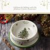 image:imageSpode Christmas Tree Pet Feeding Bowl  85Inch Stoneware Dish for Dogs and Cats  Festive Holiday Food and Water Bowl  Dishwasher Safe and Durable  Great Gift Idea for Pet Lovers