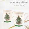 image:imageSpode Christmas Tree Stackable Coffee Mug Set of 2  Festive 12oz Tea Cups for Hot Cocoa Coffee amp Milk Dishwasher Safe Holiday Drinkware Christmas Tableware amp Gift Idea12oz