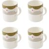 image:imageSpode Kit Kemp 16oz Geo Mug Set of 4  Geometric Abstract Design  Porcelain  Dishwasher and Microwave Safe  For Coffee and Tea  Fabulous Gift  Home or Office Use