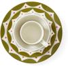 image:imageSpode Kit Kemp Dinnerware Set of 4  Geometric Abstract Design  Stylish Table Setting  Porcelain  Dishwasher and Microwave Safe  Ideal for Pasta Coffee Cereal and More  Home amp Gathering Use