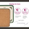 image:imageSpode Pimpernel 10 oz Mug amp Coaster Set  2 Porcelain Coffee Cups with Handles amp 2 Square 5mm CorkBacked Drink Mats Durable Heat amp Stain Resistant Table Accessories for Dining Kitchen amp HomeChristmas Tree Pimpernel