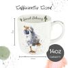 image:imageSpode Royal Worcester Wrendale Designs Special Delivery Mug  14 Ounce Large Coffee Mug with Duck Design  Made from Fine Bone China  Microwave and Dishwasher Safe