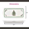 image:imageSpode Sandwich Tray  151 x 65 Rectangular Melamine Serving Platter with Decorative Artwork Durable Heat amp Stain Resistant Board for Snacks Tea Sandwiches Cookies amp Dining Table