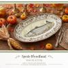 image:imageSpode Woodland Fish Dish  Traditional British Country Serveware Wildlife Scene with Floral Border 185 Inch Fine Porcelain Platter  Dishwasher Microwave Oven amp Freezer Safe
