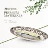 image:imageSpode Woodland Fish Dish  Traditional British Country Serveware Wildlife Scene with Floral Border 185 Inch Fine Porcelain Platter  Dishwasher Microwave Oven amp Freezer Safe