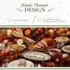image:imageSpode Woodland Fish Dish  Traditional British Country Serveware Wildlife Scene with Floral Border 185 Inch Fine Porcelain Platter  Dishwasher Microwave Oven amp Freezer Safe