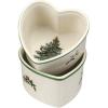 image:imageSpode Christmas Tree 35 Heart Ramekins Set of 2  Oven Safe Porcelain Ramekin Dishes for Souffl Crme Brle Custard  Microwave amp Dishwasher Safe Festive Dipping Cups Holiday Baking Set