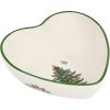 image:imageSpode Christmas Tree Heart Shaped Dip Bowl  475Inch Fine Earthenware Bowl for Dips Sauces amp Condiments  Festive Holiday Decor amp Christmas Gift  Classic Design Dishwasher Safe