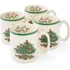 image:imageSpode Christmas Tree Mug 9oz Festive Christmas Coffee Mug  Microwave Oven Freezer amp Dishwasher Safe  Holiday Tea Mug for Hot Cocoa Mulled Wine Festive Holiday Drinkware