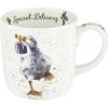 image:imageSpode Royal Worcester Wrendale Designs Special Delivery Mug  14 Ounce Large Coffee Mug with Duck Design  Made from Fine Bone China  Microwave and Dishwasher Safe