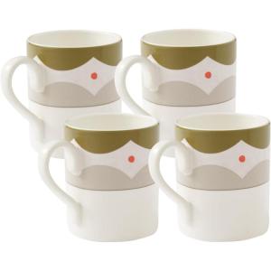 image:imageSpode Kit Kemp 16oz Geo Mug Set of 4  Geometric Abstract Design  Porcelain  Dishwasher and Microwave Safe  For Coffee and Tea  Fabulous Gift  Home or Office Use