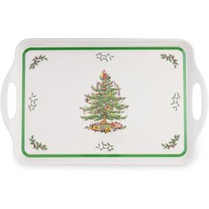 image:imageSpode Melamine Serving Tray  189 x 116 Rectangular Durable Platter with Exclusive Art Print Strong amp Lightweight Kitchen amp Dining Table Accessory for Everyday Meals amp Snacks