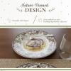 image:imageSpode 1606319 Luncheon Plate Multicolor15 H x 9 L x 9 W