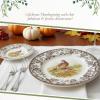 image:imageSpode 1606319 Luncheon Plate Multicolor15 H x 9 L x 9 W Pack of 2