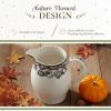 image:imageSpode Delamere 35 Pint Pitcher  Large Creamer Pitcher with Handle  Beverage Pitcher for Thanksgiving and Other Occasions  Made from Fine Porcelain