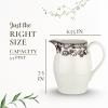 image:imageSpode Delamere 35 Pint Pitcher  Large Creamer Pitcher with Handle  Beverage Pitcher for Thanksgiving and Other Occasions  Made from Fine Porcelain
