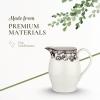 image:imageSpode Delamere 35 Pint Pitcher  Large Creamer Pitcher with Handle  Beverage Pitcher for Thanksgiving and Other Occasions  Made from Fine Porcelain