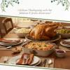 image:imageSpode Woodland 15x12 Rectangular Handled Dish  Traditional Turkey Design British Flowers Border Fine Porcelain Bakeware for Lasagne amp Bakes Dishwasher Microwave Freezer amp Oven Safe