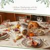 image:imageSpode Woodland 35 Pint Porcelain Pitcher with Turkey Motif 56 Oz Large Beverage Pitcher for Thanksgiving  Ideal for Serving Water or Drinks Dishwasher amp Microwave Safe Classic Holiday Serveware