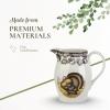 image:imageSpode Woodland 35 Pint Porcelain Pitcher with Turkey Motif 56 Oz Large Beverage Pitcher for Thanksgiving  Ideal for Serving Water or Drinks Dishwasher amp Microwave Safe Classic Holiday Serveware