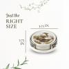 image:imageSpode Woodland Bird Ceramic Coaster Set with Holder  4 Piece Decorative Tableware Holiday Entertaining amp Seasonal Home Dcor 42 Holder 375 Coasters  Porcelain Dishwasher Safe