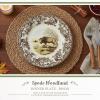 image:imageSpode Woodland Dinner Plate Bison 105  American Wildlife Collection  Made in England  Ideal Hunting Cabin Dcor  Microwave and Dishwasher Safe