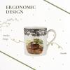 image:imageSpode Woodland Mug Mule Deer 16 Oz  Coffee Mug with Handle for Hot Beverages  Ideal for Tea Hot Chocolate and Other Hot Drinks  Made from Fine PorcelainRabbit