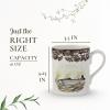 image:imageSpode Woodland Mug Mule Deer 16 Oz  Coffee Mug with Handle for Hot Beverages  Ideal for Tea Hot Chocolate and Other Hot Drinks  Made from Fine PorcelainKing Salmon