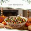 image:imageSpode Woodland Salad Servers  10 Inch Porcelain amp Steel Set Featuring Pheasant Quail Pintail amp Duck Motifs  Elegant Game Bird Design Hand Wash Only Ideal for Seasonal Entertaining15 H x 10 L x 25 W