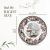 image:imageSpode Woodland Snowshoe Rabbit 105 Fine Earthenware Dinner Plate  Festive Holiday Tableware with Winter Wildlife Dishwasher amp Microwave Safe English Dinnerware for Seasonal Collecting amp Dining