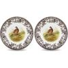 image:imageSpode 1606319 Luncheon Plate Multicolor15 H x 9 L x 9 W Pack of 2