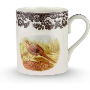 image:imageSpode Woodland Mug Mule Deer 16 Oz  Coffee Mug with Handle for Hot Beverages  Ideal for Tea Hot Chocolate and Other Hot Drinks  Made from Fine PorcelainPheasant