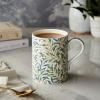 image:imageSpode Pure Morris Willow Bough Mug 12Ounce Ceramic Coffee Mug with Large Handle Large Tea and Coffee Cup for Office and Home Dishwasher and Microwave Safe Green 1791558