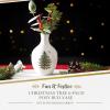 image:imageSpode Christmas Tree 10 Posy Vase  Elegant Ceramic Flower Vase Holiday Centerpiece for Floral Arrangements amp Home Decor  Beautiful Handcrafted Accent for Festive Decorations6 Inch Pack of 2