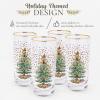 image:imageSpode Christmas Tree 15 Fl Oz Highball Glass Set of 4 Polka Dot  Classic Highball amp Barware Cocktail Glasses for Mixed Drinks Beverage Glasses for Holiday Celebrations63 H x 275 L x 275 W