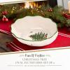 image:imageSpode Christmas Tree 6 Oval Fluted Dish Set of 2 Porcelain Decorative Holiday Serving Platter amp Festive Appetizer Dish  Serving Roasted Vegetables Snacks Appetizers  Dishwasher Safe