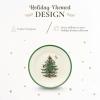 image:imageSpode Christmas Tree 9Inch Luncheon Plate Set of 4  Porcelain Dinner amp Appetizer Plate HolidayThemed Serving Tray Microwave amp Dishwasher Safe Festive Seasonal Dining