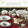image:imageSpode Christmas Tree 9Inch Luncheon Plate Set of 4  Porcelain Dinner amp Appetizer Plate HolidayThemed Serving Tray Microwave amp Dishwasher Safe Festive Seasonal Dining