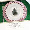 image:imageSpode Christmas Tree Canape Plates  Set of 4  Peppermint Design Holiday Appetizer Plate  Christmas Serving amp Festive Dish  Seasonal Decorative Plate Holiday Tableware06 H x 65 L x 65 W Pack of 2