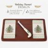 image:imageSpode Christmas Tree Cheese Board amp Knife Set Polka Dot  Holiday Entertaining Charcuterie amp Cracker Tray Seasonal Serveware  Christmas Table Setting amp Cheese Presentation