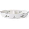 image:imageSpode Christmas Tree Divided Server 9Inch Round Festive Serveware Holiday Entertaining Platter for Side Dishes Dips Salads  Fine Porcelain Dishwasher amp Microwave Safe Christmas Tableware