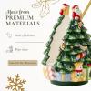 image:imageSpode Christmas Tree Figural Napkin Holder Holiday Organizer for Dining Table Kitchen  Beautiful Ceramic Storage amp Festive Table Accessory  Christmas Celebrations amp Home Decoration